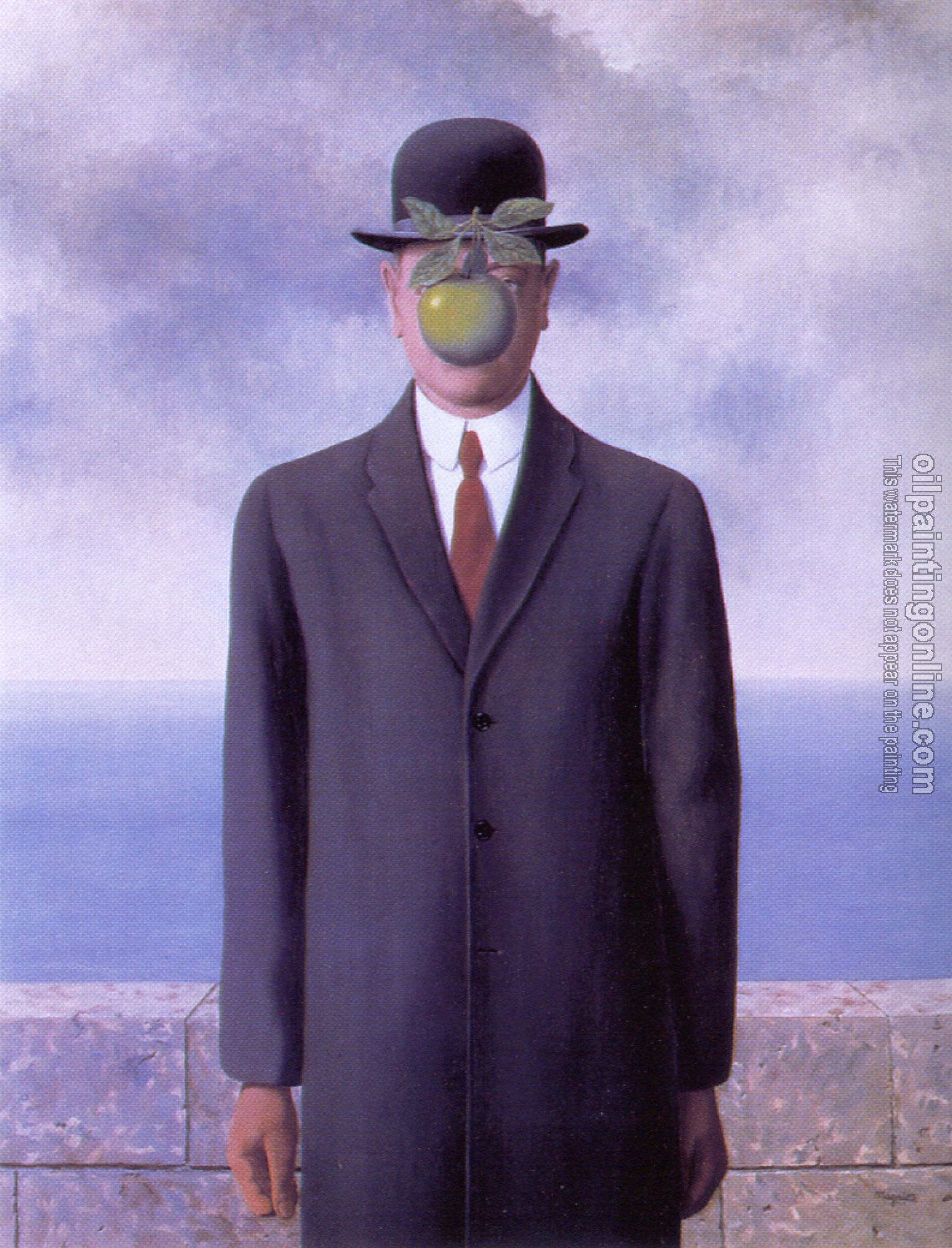 Magritte, Rene - abstract oil painting